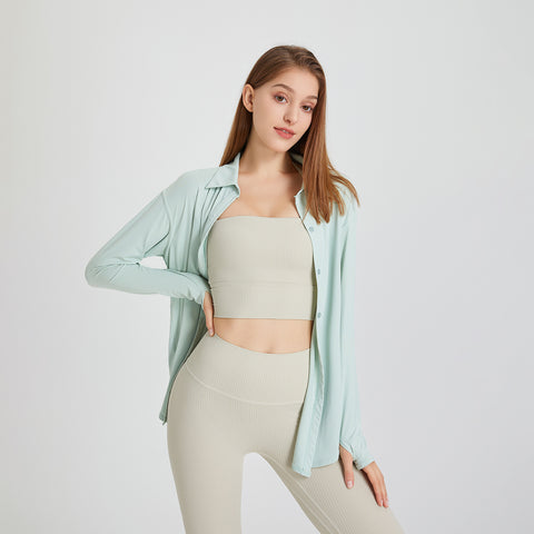 Women's Workout Long Sleeve Blouse