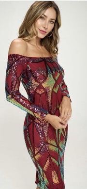 Lena Off Shoulder Dress