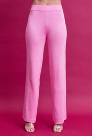 Lia Knit Pants - Pink