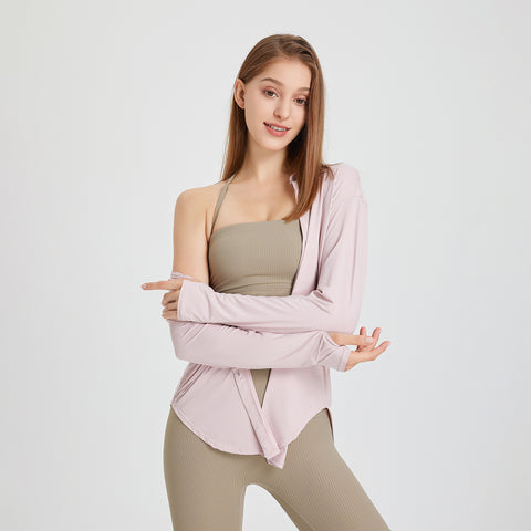 Women's Workout Long Sleeve Blouse
