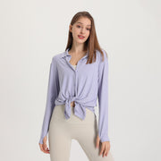 Women's Workout Long Sleeve Blouse