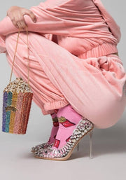 Bonnie glass heels