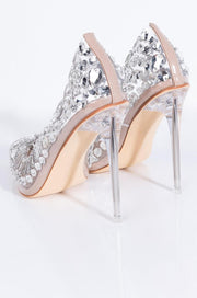 Bonnie glass heels