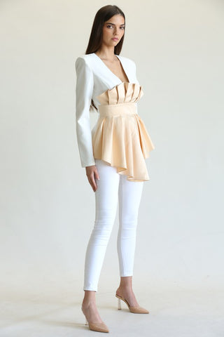 Camille pleated Blouse