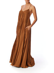 Vikki Pleated Maxi