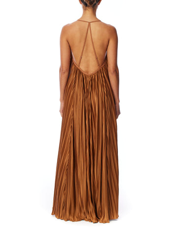 Vikki Pleated Maxi